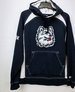 Huskies blue and white hoodie